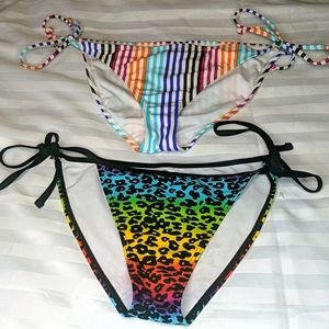 NWOT 2 Bikini Bottoms